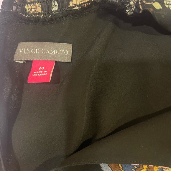 Vince Camuto Windsor Floral Chiffon Blouse Size M - Picture 2 of 9